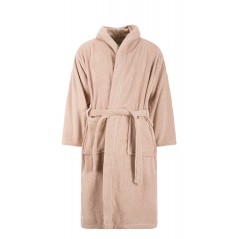 Maison Sucrée Albornoz Pepe Rosa Polvo con Capucha y Bolsillos Unisex