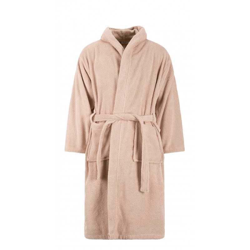 Maison Sucrée Albornoz Pepe Rosa Polvo con Capucha y Bolsillos Unisex