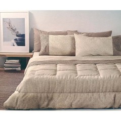 Zucchi DAMASK Beige Perkal-Bettwäscheset für Doppelbett