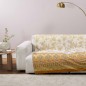 Bassetti Foulard de décoration Granfoulard Agrigento Gold 180x270 cm