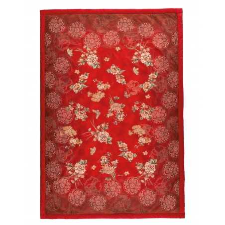 plaid granfoulard esperidi rosso
