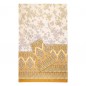 Furnishing throw Agrigento Gold Granfoulard Bassetti 270x270 cm