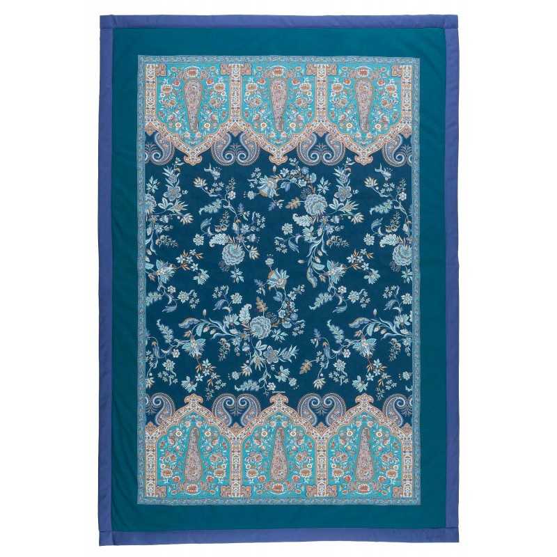 Elegante Plaid Granfoulard Isolabella Blau Bassetti