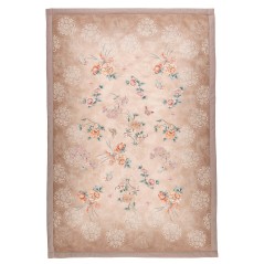 Elegante Plaid Granfoulard Esperidi Beige Bassetti
