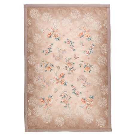 Plaid Granfoulard Esperidi Beige Throw By Bassetti