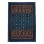 Elegante Plaid GOLD DECOR Azul Manta GRANFOULARD BASSETTI