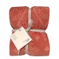 Plaid Granfoulard Kerala Red Throw By Bassetti