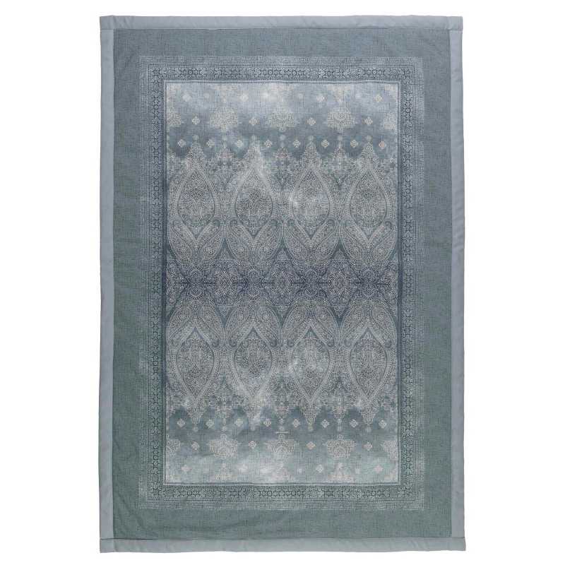 Élégant plaid Kerala Gris GRANFOULARD BASSETTI