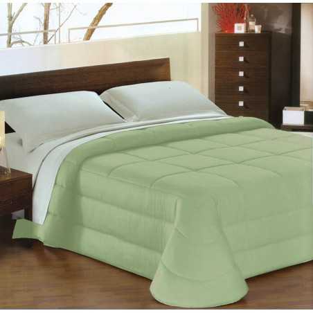 Couette d'hiver Ines Vert Satin de coton Haute qualité