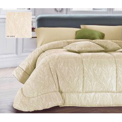 Aura King / Super King Winter Quilt Beige Precious Jacquard