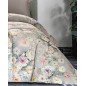 Trapunta Matrimoniale Acquarello Floreale Caldo Piumone GFF