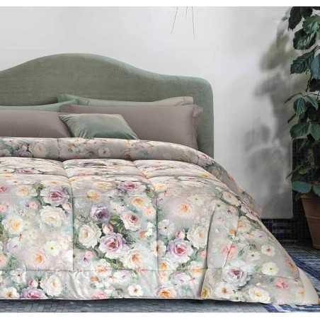 Edredón de invierno Doble Acquarello floral GFFerrari