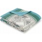 Granfoulard Bassetti Morbido Plaid Imbottito Boboli verde