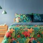 Comforter king size Flower Gate Blue Bassetti