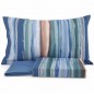 Completo Lenzuola Matrimoniale Extension blu Bassetti
