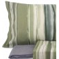 Parure de Drap Pour Lit Double Extension Vert Bassetti
