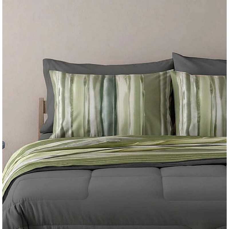 Bettlaken-Set Doppelbett Extension Grun Bassetti