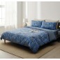 Sheet Set For King / Superking Bed Sikar Blue Bassetti