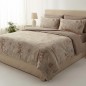 Juegos de Sábanas Para Cama Doble Aster Beige Bassetti