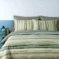Juego de Funda nordica cama Individual Extension Verde Bassetti